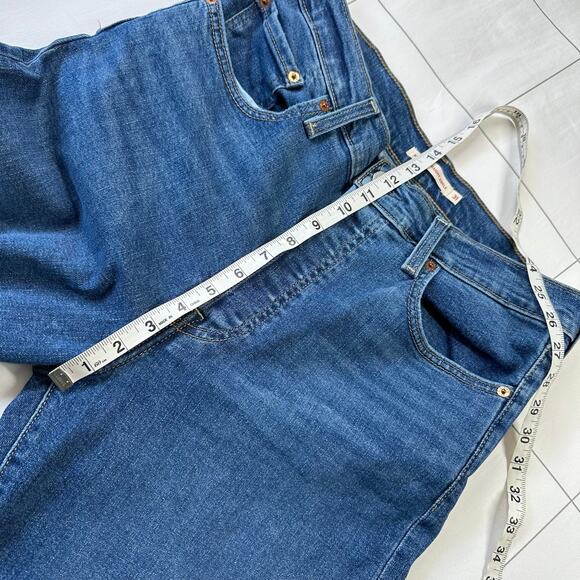 Levi's Blue Straight Leg Women's Jeans - Picture 11 of 14